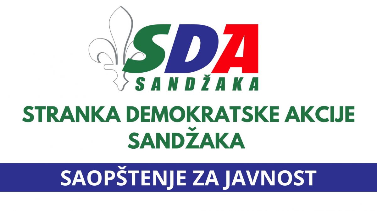 SAOPŠTENJE ZA JAVNOST